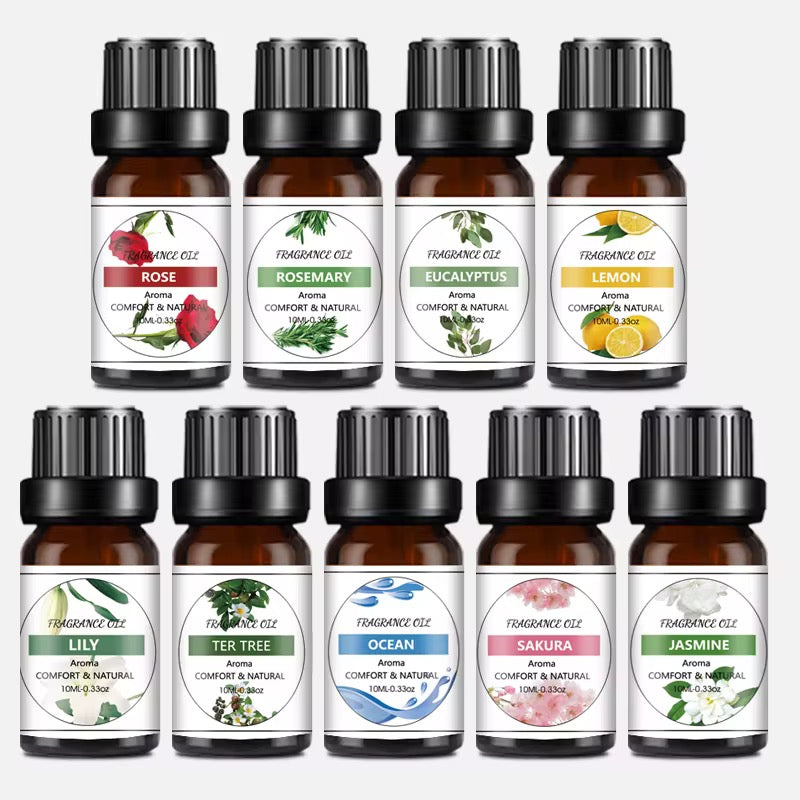 🌸Lots de 6 huiles essentielles pour une transformation émotionnelle et sensorielle