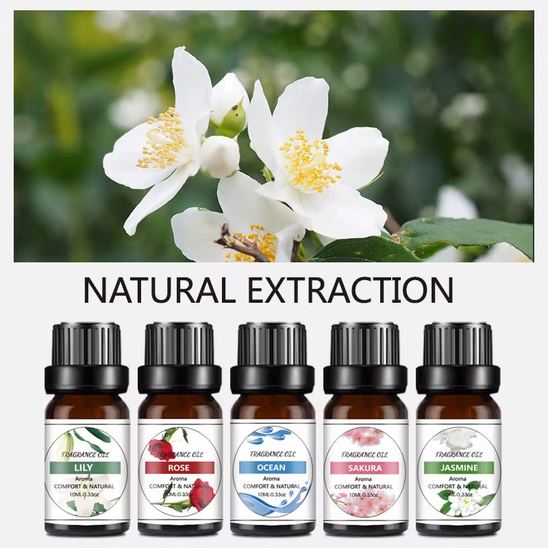 🌸Lots de 6 huiles essentielles pour une transformation émotionnelle et sensorielle