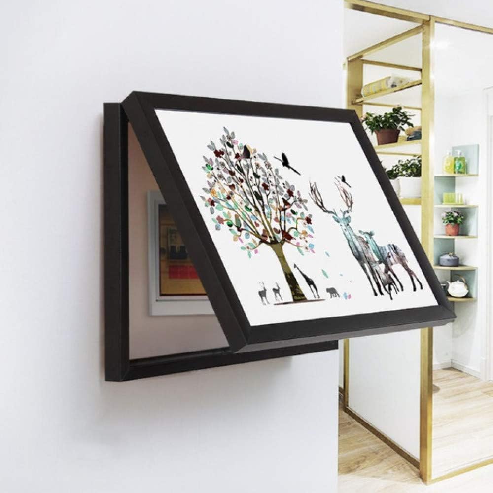 🌻 Cache-Boîte Décoratif avec Tableau Pivotant – L’Art de Cacher avec Élégance