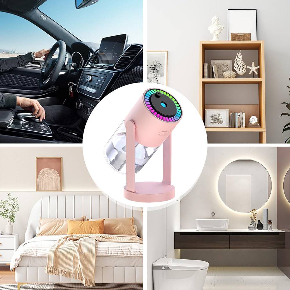 Diffuseur galaxie 3 en 1 Humidificateur, Veilleuse et Projecteur🔥